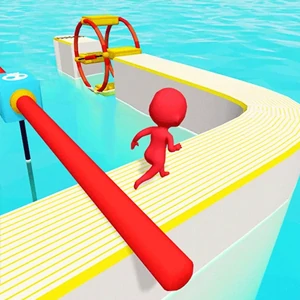 Waterpark Slide Race